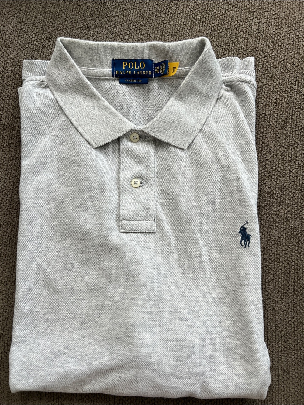Polo by Ralph Lauren Light Grey Polo